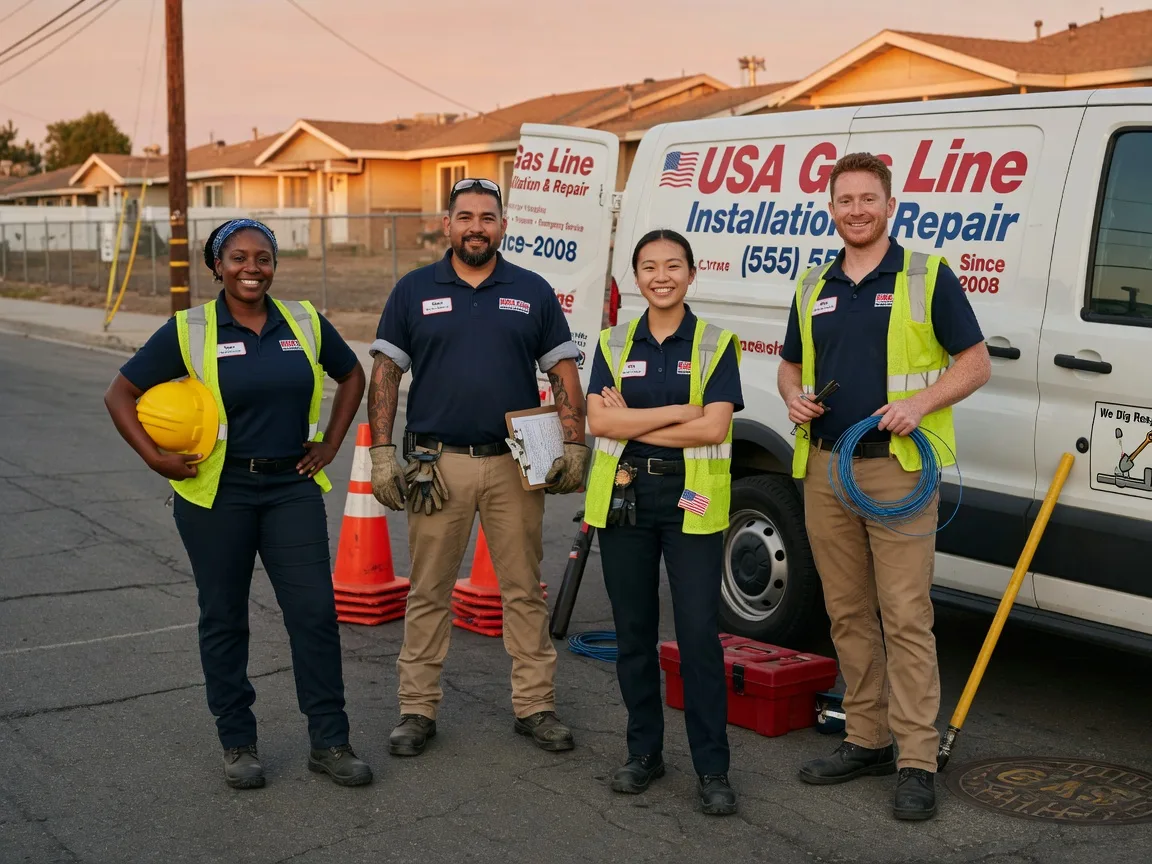 Gas Line Installation company in Huger, SC